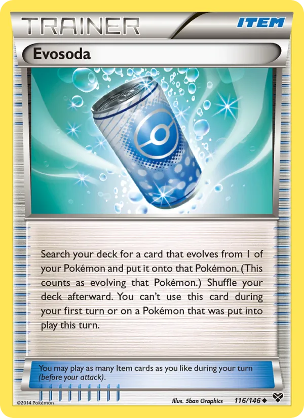 Evosoda, XY 116/146