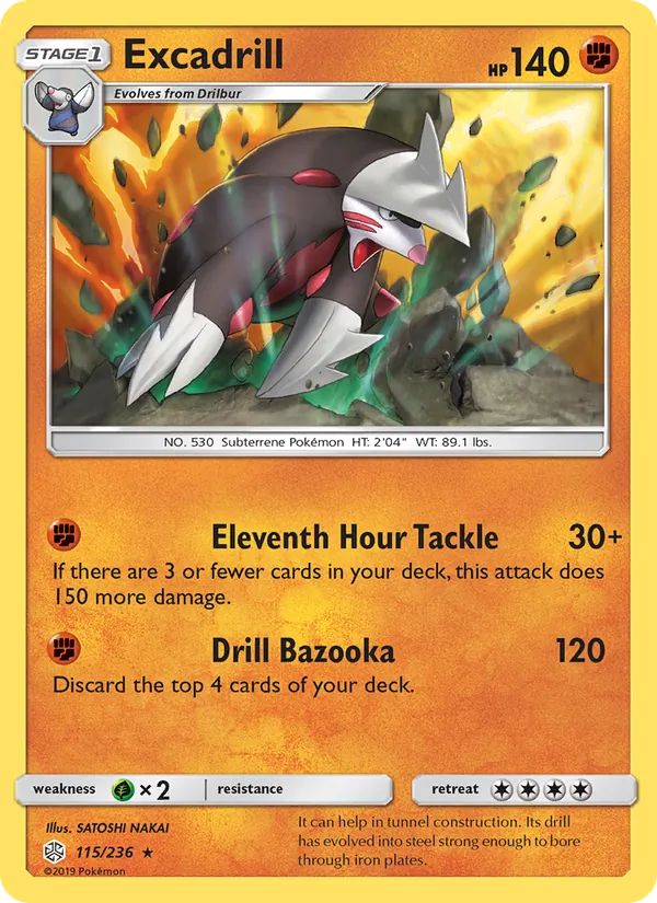 Excadrill, Cosmic Eclipse 115/236