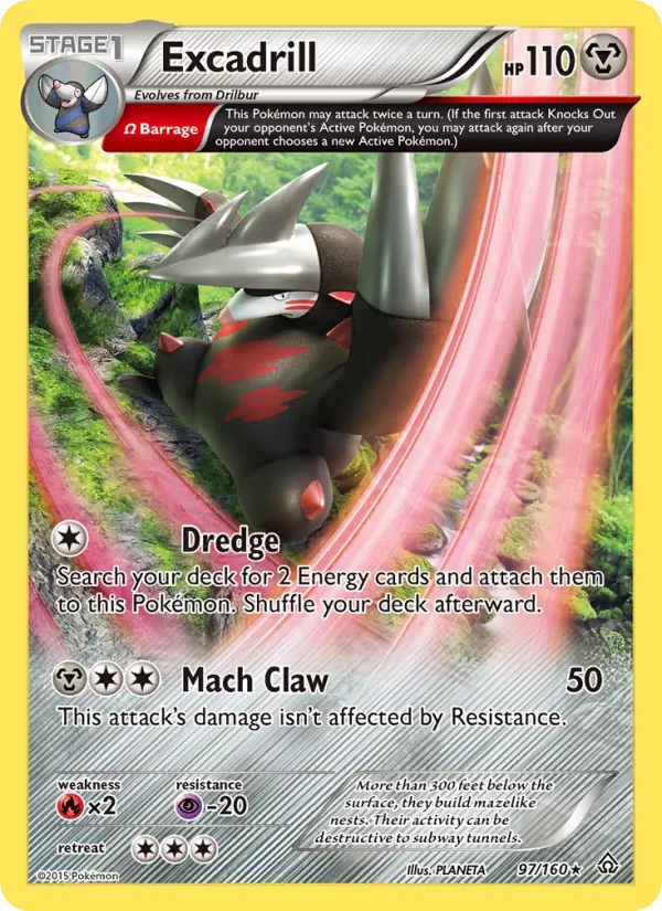 Excadrill, Primal Clash 097/160