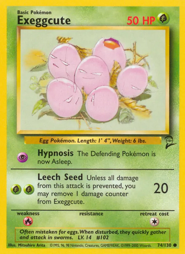 Exeggcute, Base Set 2 074/130