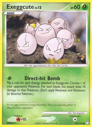 Exeggcute, Mysterious Treasures 82/123
