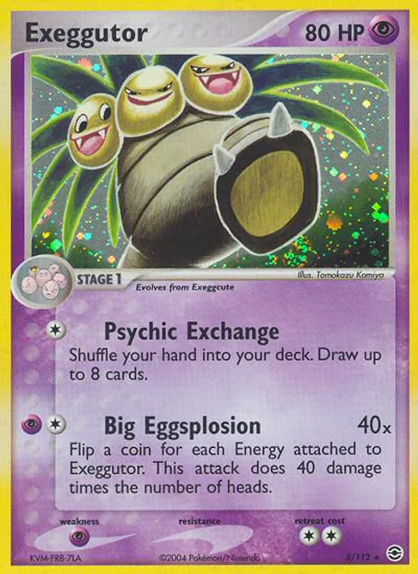 Exeggutor, FireRed & LeafGreen 005/112
