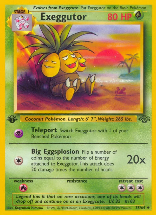 Exeggutor, Jungle 035/064