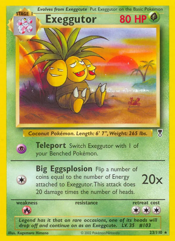 Exeggutor, Legendary Collection 023/110