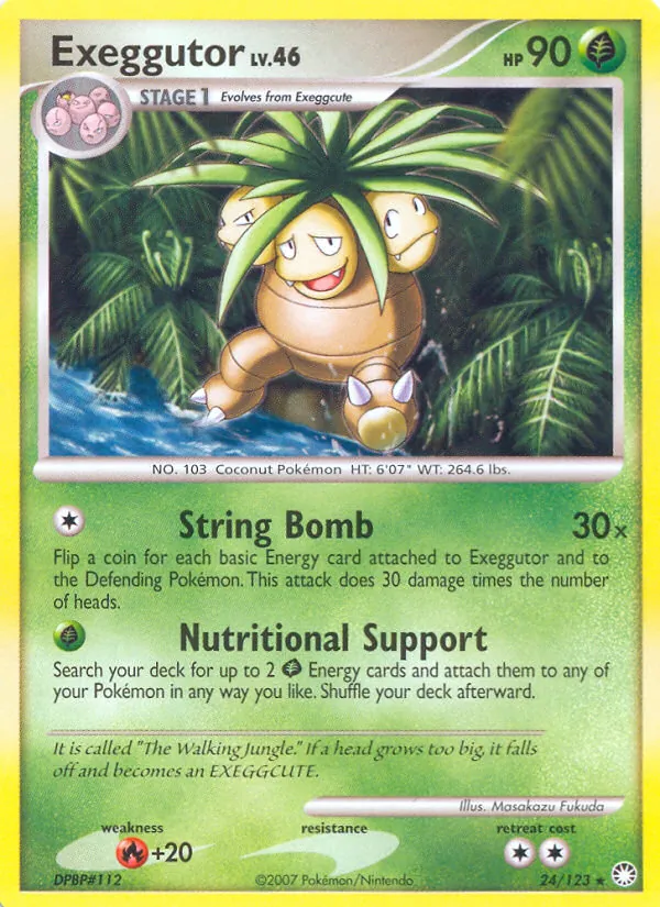Exeggutor, Mysterious Treasures 024/123