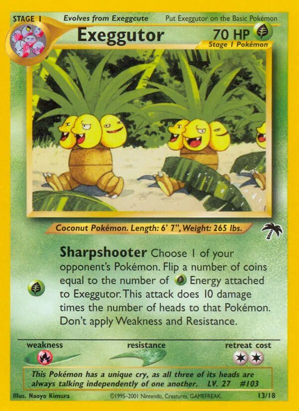 Exeggutor, Southern Islands 013/018