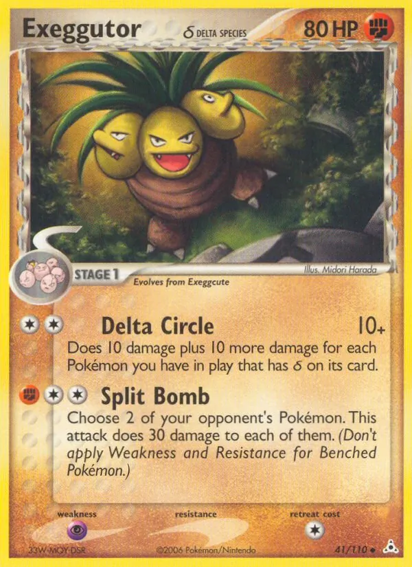 Exeggutor δ, Holon Phantoms 041/110