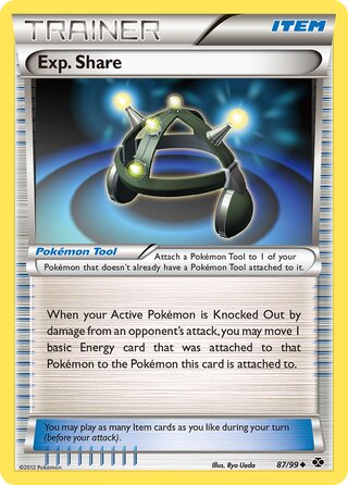 Exp. Share, WC Deck 2012 (Terraki-Mewtwo) 087/099