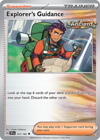 Explorer's Guidance, Play! Pokémon Prize Pack Series Five 147/162