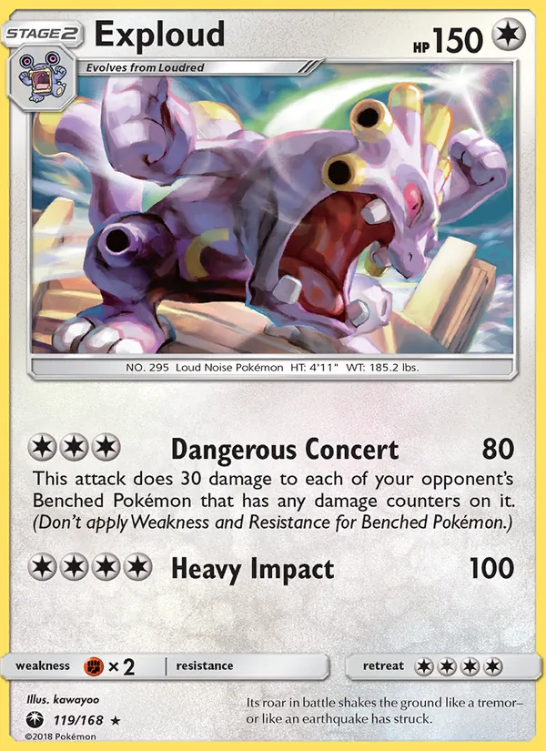 Exploud, Celestial Storm 119/168