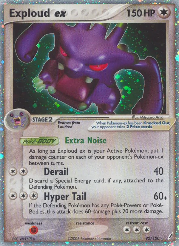 Exploud EX, Crystal Guardians 092/100