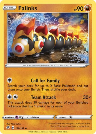 Falinks, Play! Pokémon Prize Pack Series One 109/192