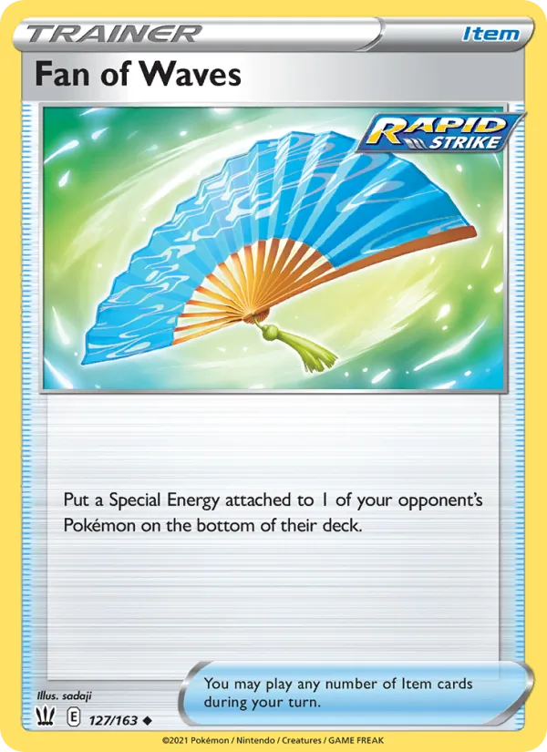 Fan of Waves, Battle Styles 127/163