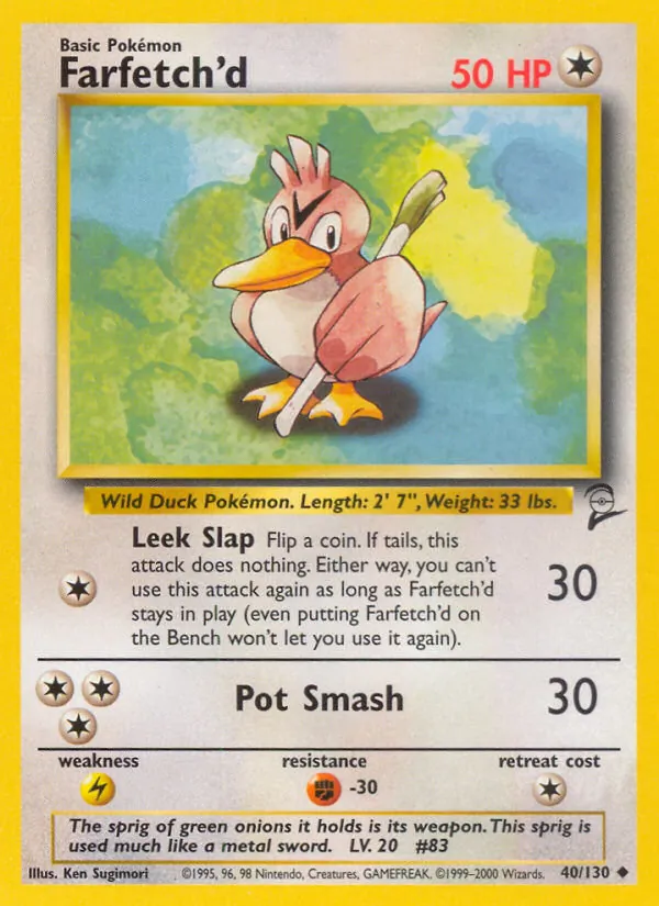 Farfetch'd, Base Set 2 040/130