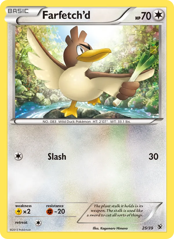 Farfetch'd, Kalos Starter Set 025/039