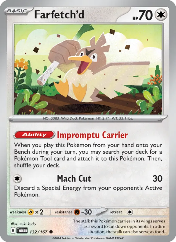 Farfetch'd, Twilight Masquerade 132/167