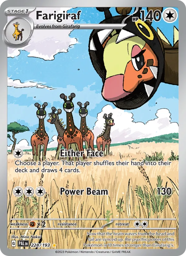 Farigiraf, Paldea Evolved 228/193
