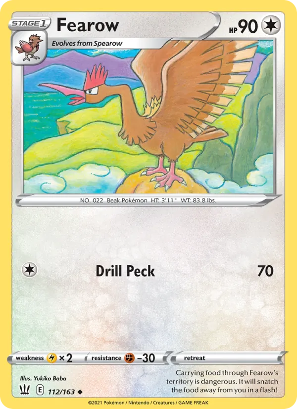 Fearow, Battle Styles 112/163