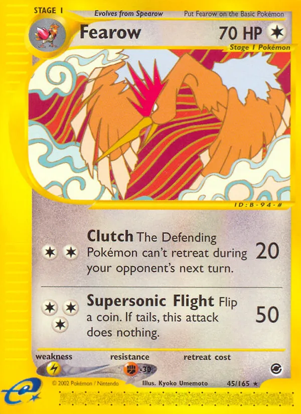 Fearow, Expedition Base Set 045/165