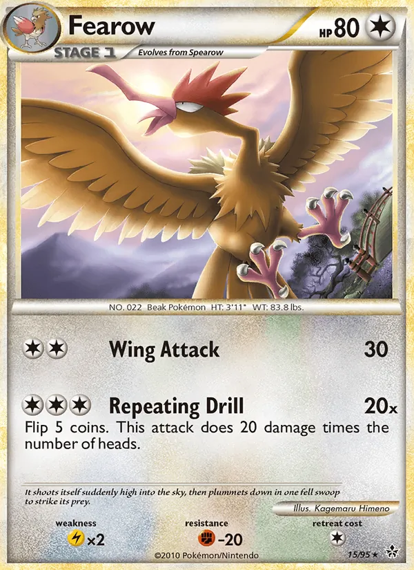 Fearow, Unleashed 015/095