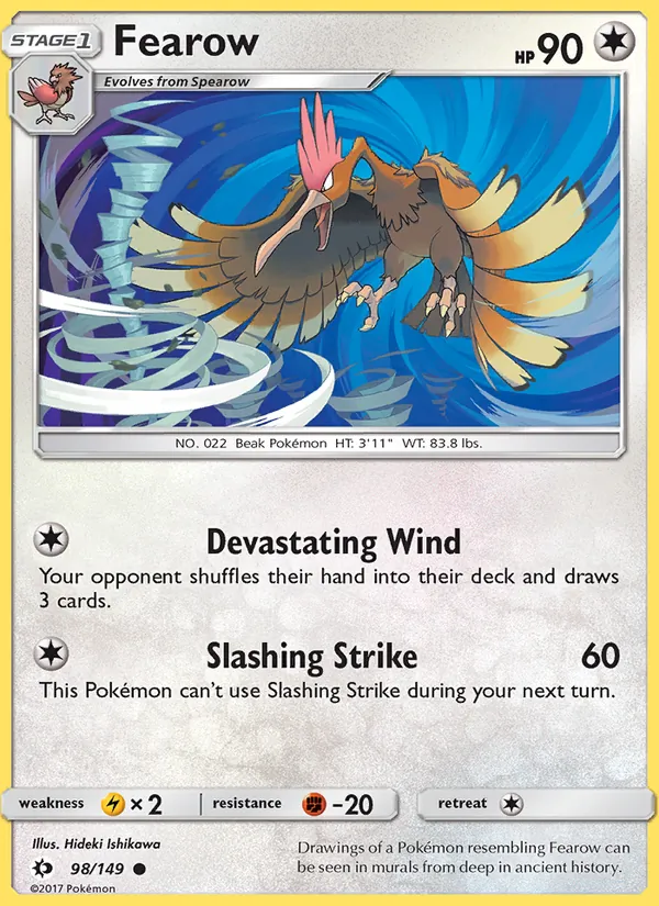 Fearow, Sun & Moon 098/149