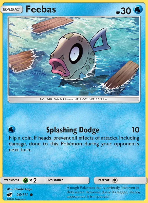 Feebas, Crimson Invasion 026/111