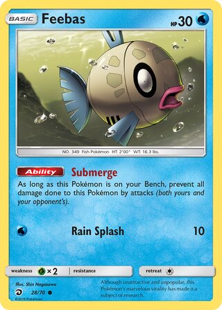 Feebas, Dragon Majesty 028/070
