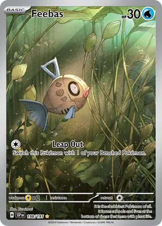 Feebas, Surging Sparks 198/191