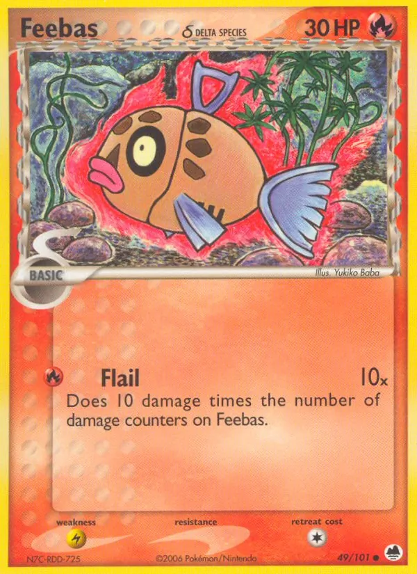 Feebas δ, Dragon Frontiers 049/101