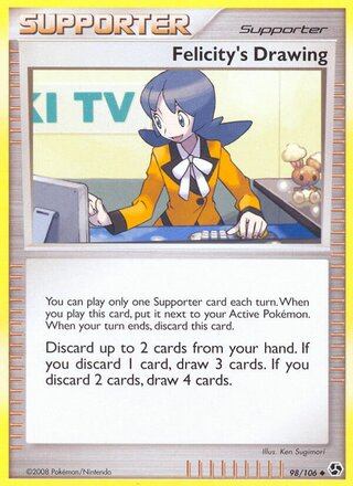 Felicity's Drawing, WC Deck 2010 (Happy Luck) 098/106