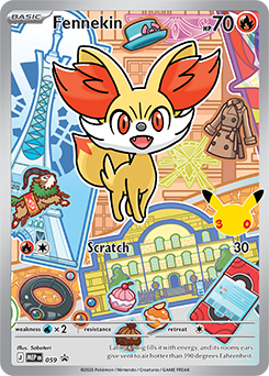 Fennekin, MEP Black Star Promos 059