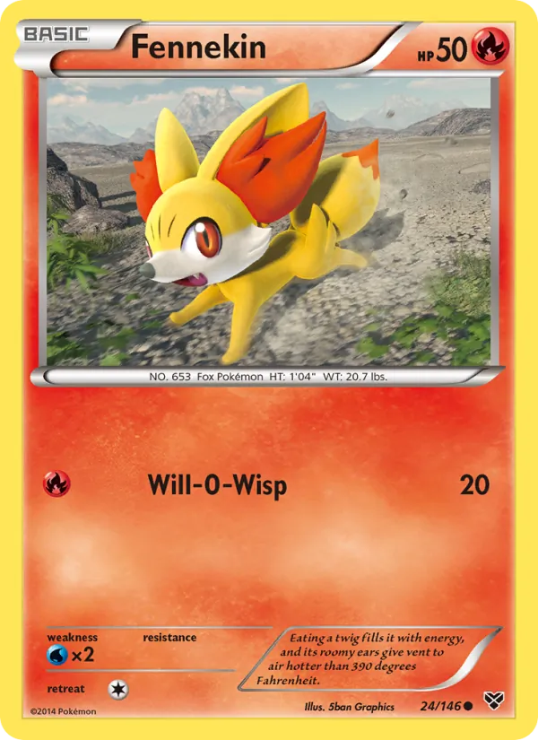 Fennekin, XY 024/146