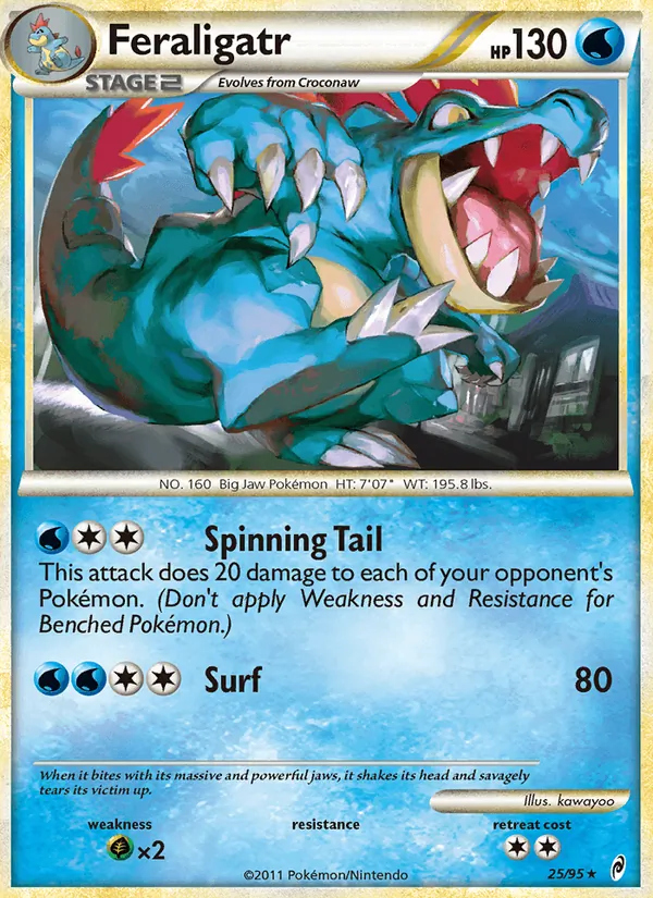 Feraligatr, Call of Legends 025/095