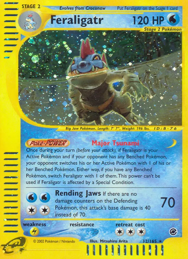Feraligatr, Expedition Base Set 012/165