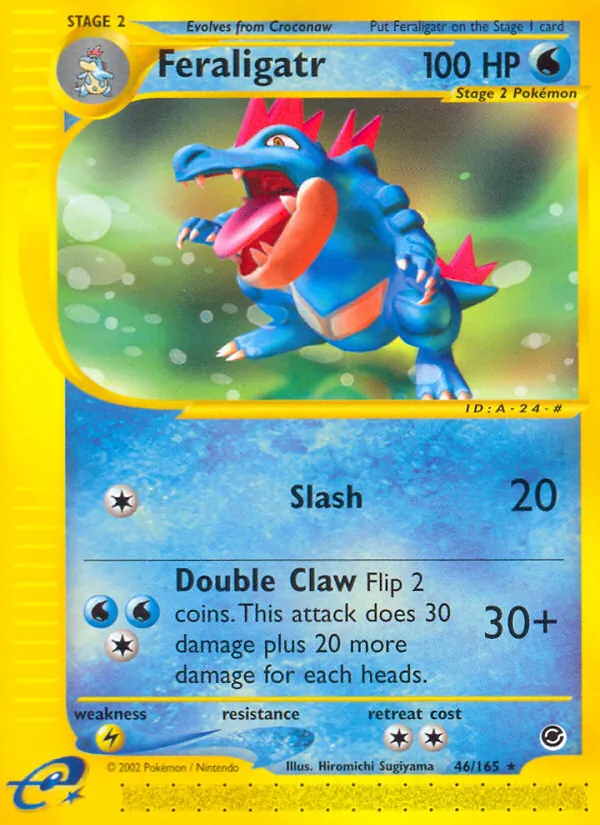 Feraligatr, Expedition Base Set 046/165