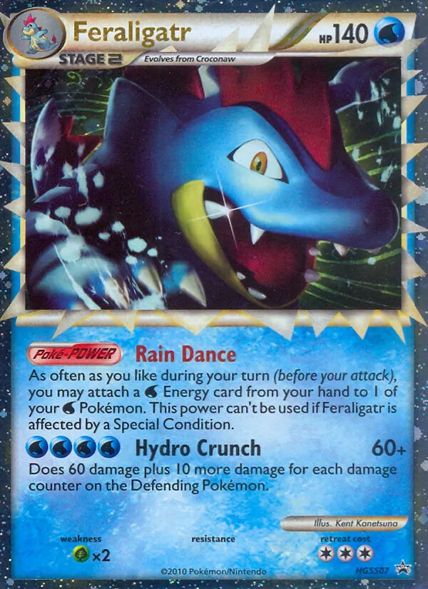 Feraligatr, HeartGold & SoulSilver Promos HGSS07