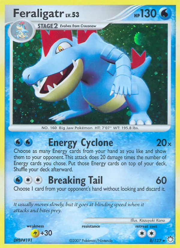 Feraligatr, Mysterious Treasures 008/123