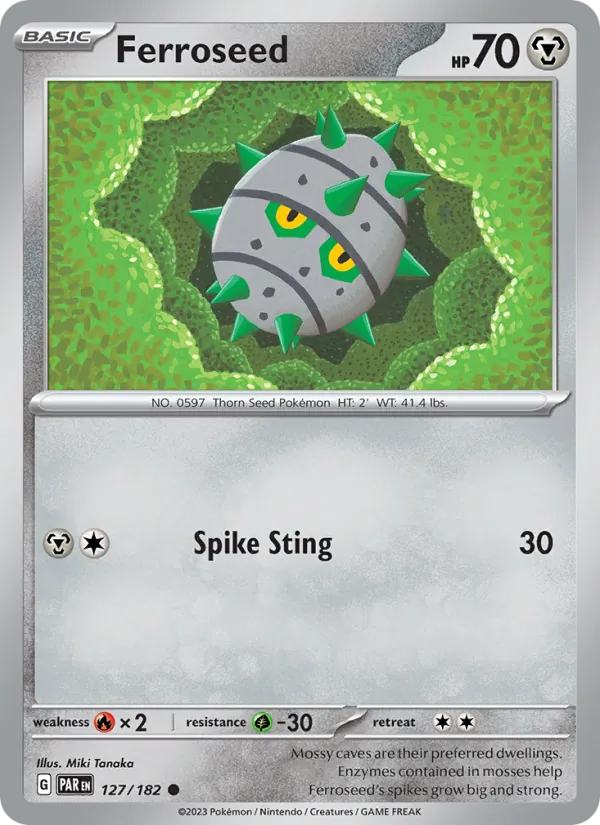 Ferroseed, Paradox Rift 127/182