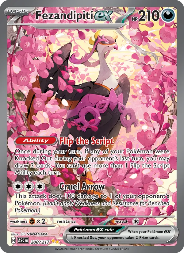 Fezandipiti EX, Ascended Heroes 288/217
