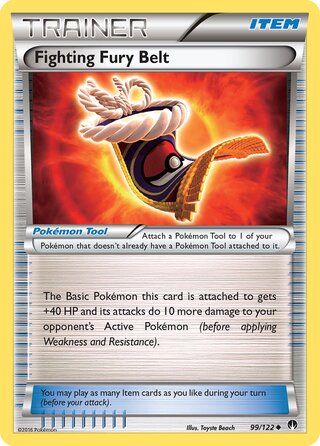 Fighting Fury Belt, WC Deck 2018 (Buzzroc) 099/122