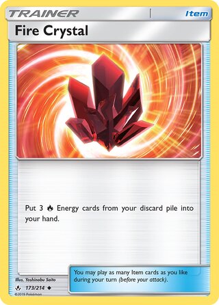 Fire Crystal, WC Deck 2019 (Perfection) 173/214