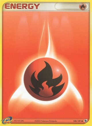 Fire Energy, WC Deck 2004 (Blaziken Tech) 108/109