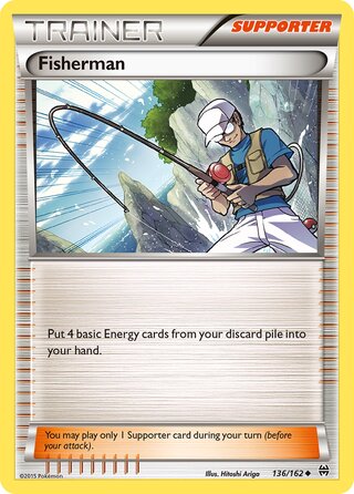 Fisherman, WC Deck 2016 (Ninja Blitz) 136/162
