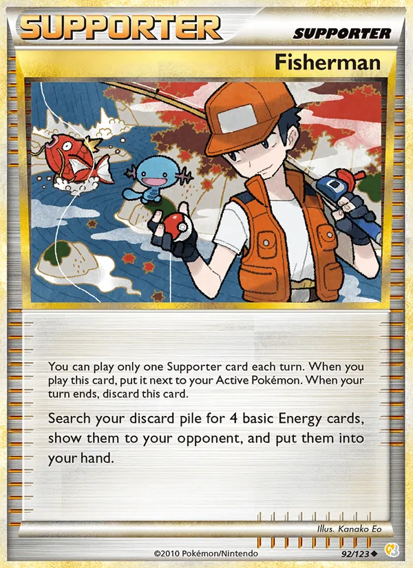 Fisherman, HeartGold & SoulSilver 092/123
