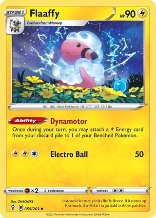 Flaaffy, Play! Pokémon Prize Pack Series One 055/203
