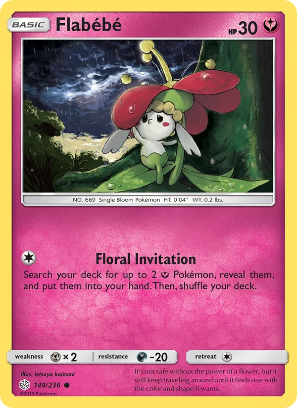 Flabébé, Cosmic Eclipse 149/236