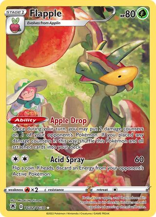 Flapple, Astral Radiance Trainer Gallery TG02/30