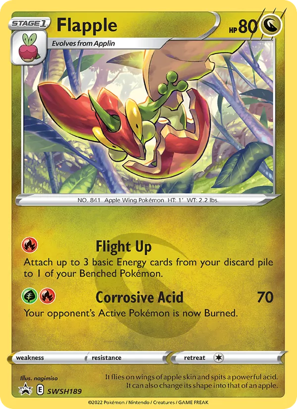 Flapple, SWSH Black Star Promos SWSH189/307