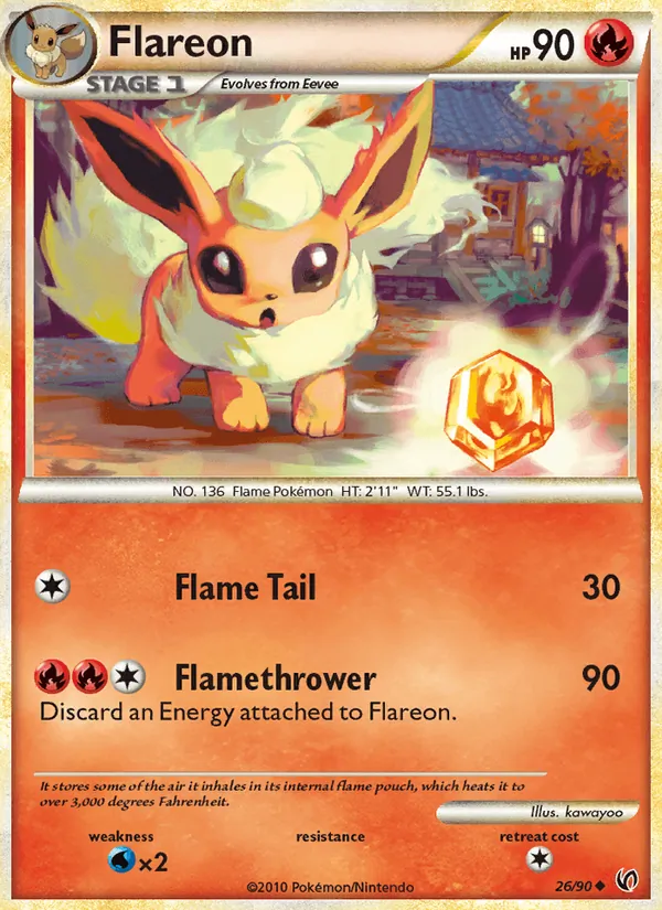 Flareon, Undaunted 026/090
