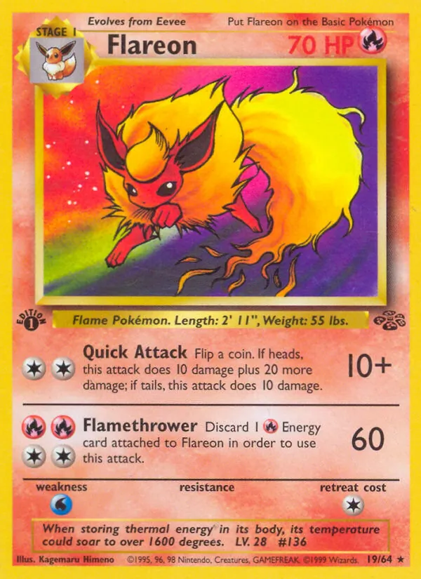 Flareon, Jungle 019/064